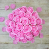 Kép 2/3 - Illatos rózsabox pink - deluxe 26 szálas