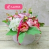Kép 1/3 - Illatos virágbox rózsaszín - mini